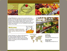 Tablet Screenshot of conwaywholesaleproduce.com
